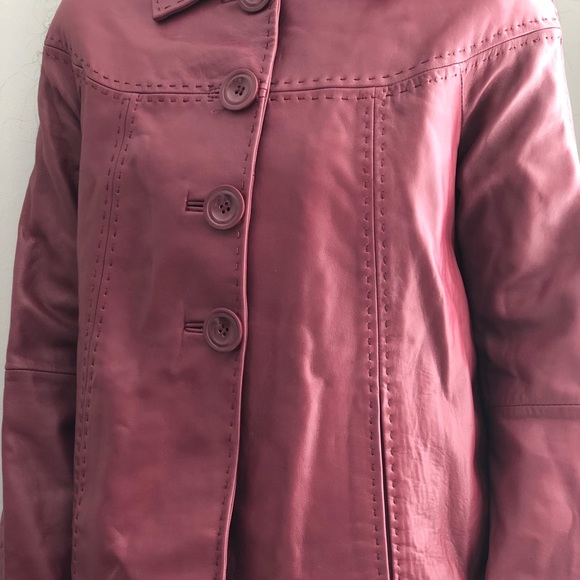 Leather Coat - Picture 2 of 8